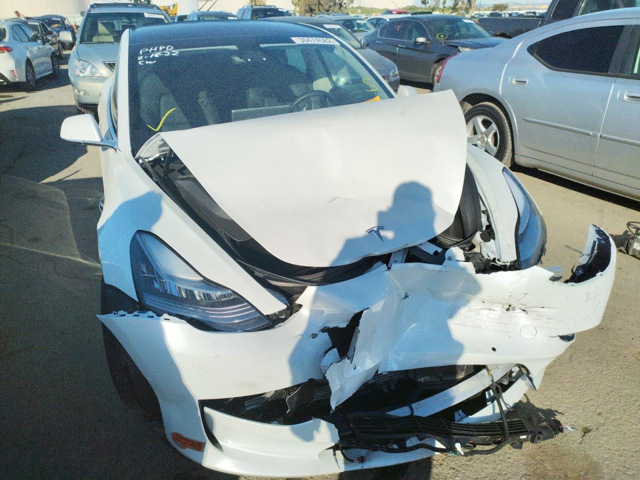 Photo 9 from auction – 2020 TESLA MODEL 3 with VIN 5YJ3E1EB1LF638438