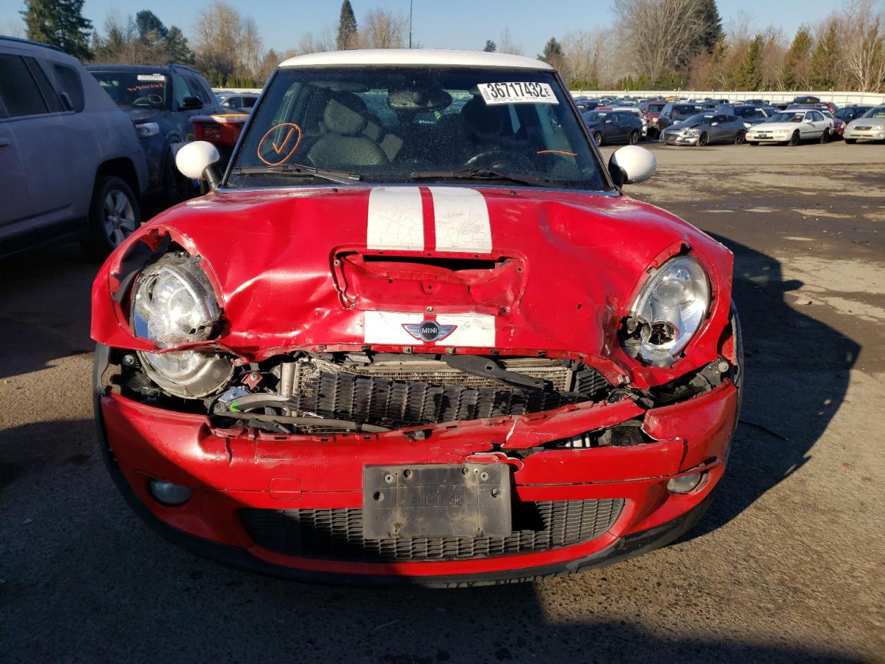 Photo 9 from auction – 2010 MINI COOPER S with VIN WMWMF7C58ATX43485