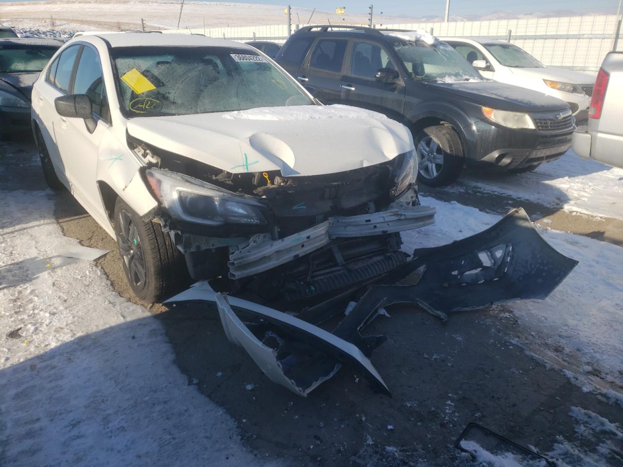 SUBARU LEGACY 2.5 2018 with VIN 4S3BNAA65J3038245 - Photo from auction