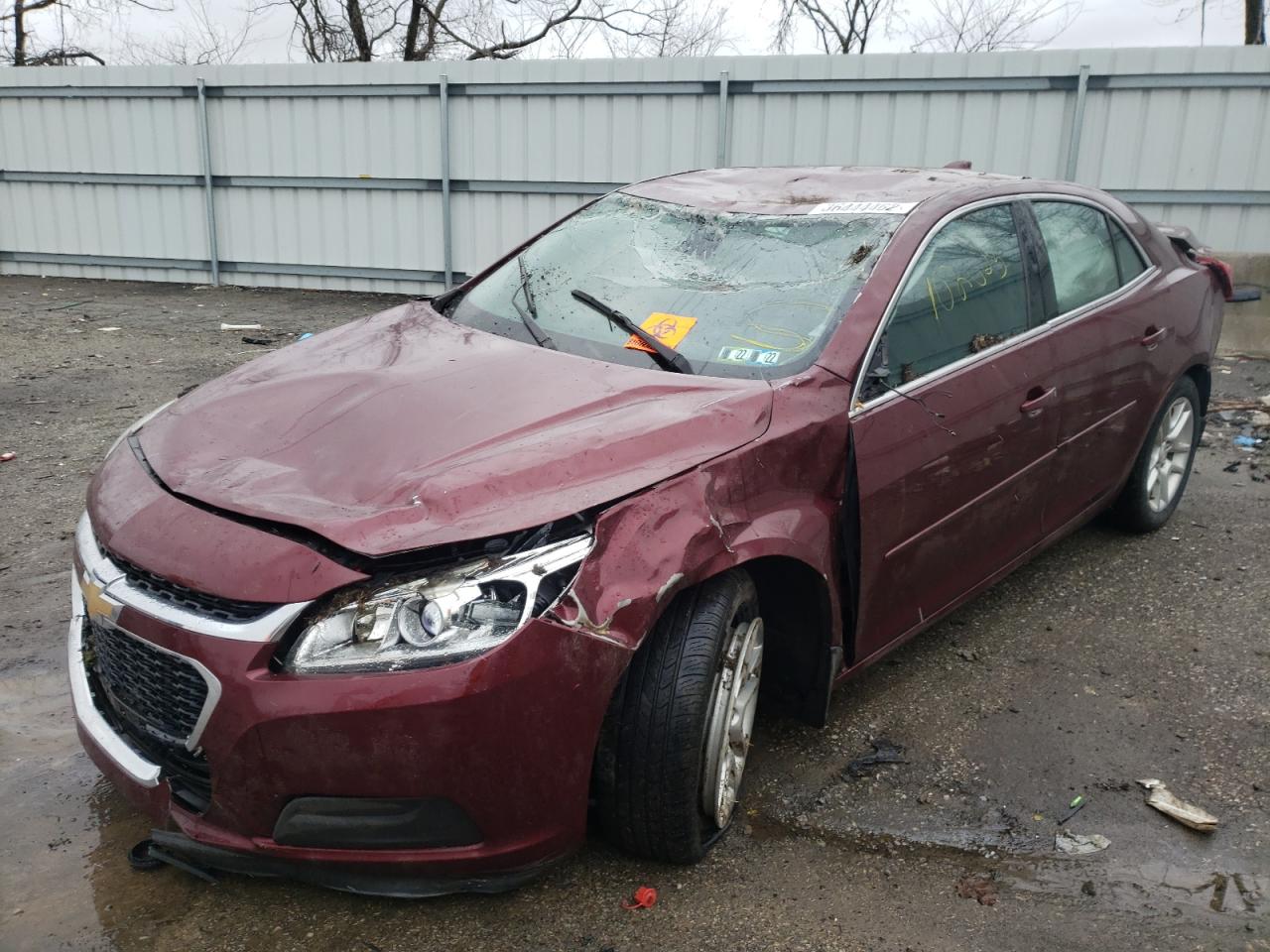 Photo 2 from auction – 2015 CHEVROLET MALIBU 1LT with VIN 1G11C5SL7FF100577