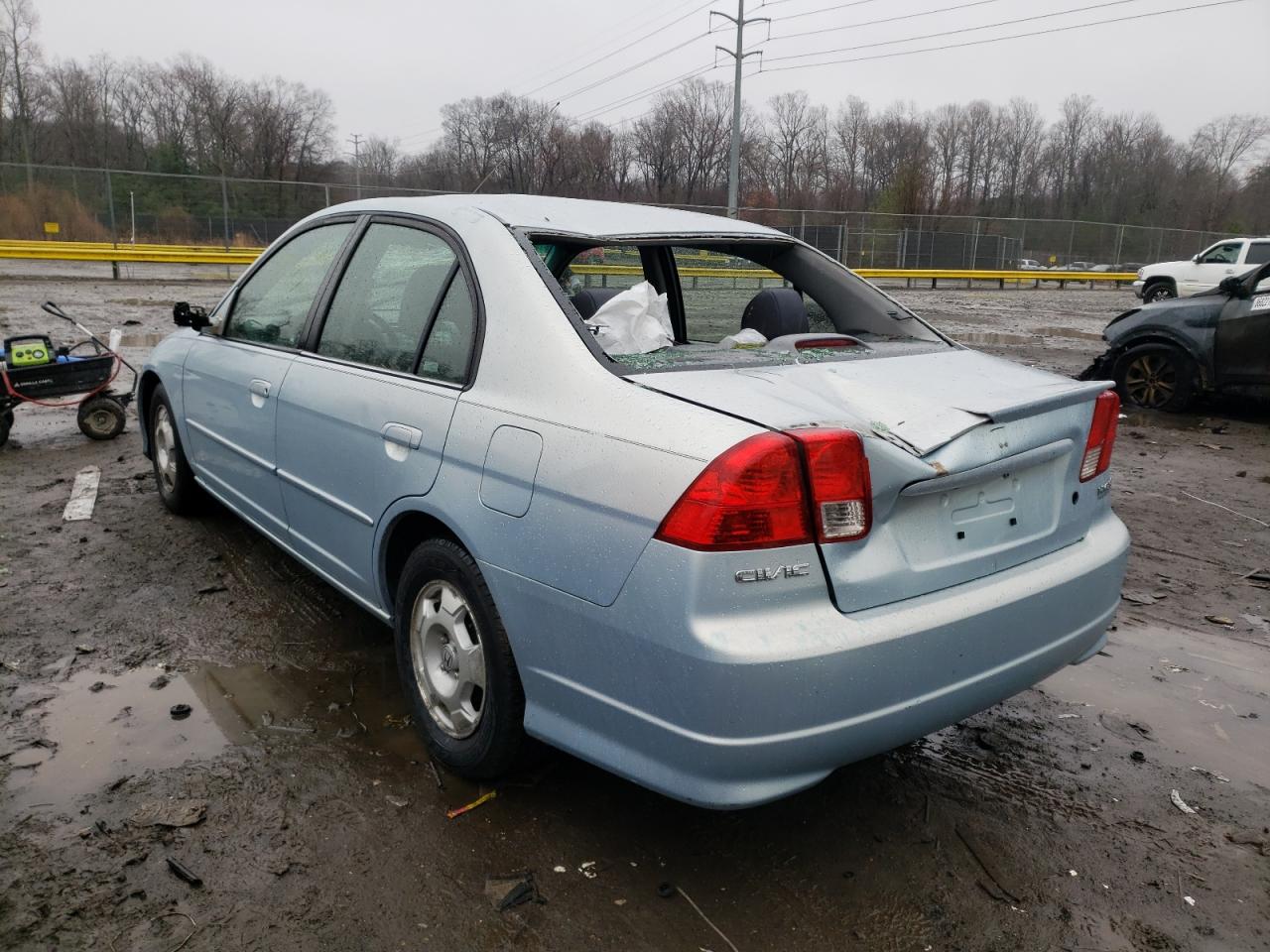 Photo 3 from auction – 2004 HONDA CIVIC HYBR with VIN JHMES96604S014795