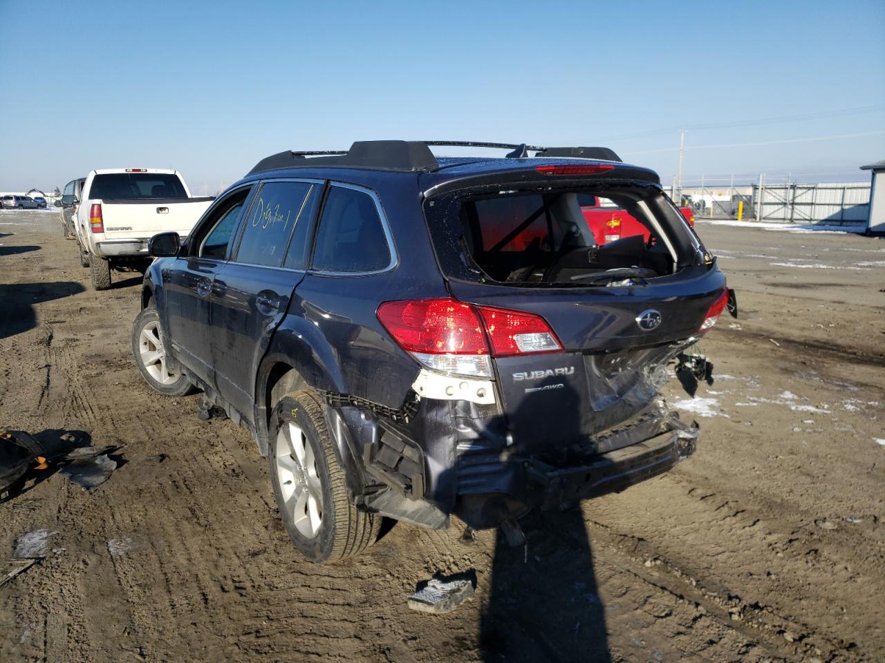 Photo 3 from auction – 2014 SUBARU OUTBACK 2. with VIN 4S4BRBNCXE3208837