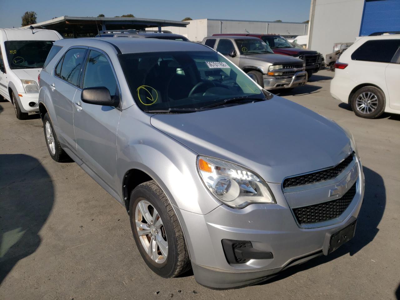 CHEVROLET EQUINOX LS 2012 with VIN 2GNALBEKXC1123063 - Photo from auction
