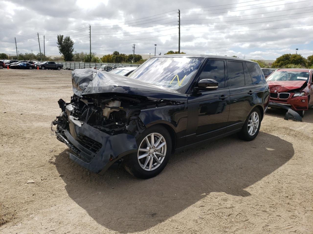 Photo 2 from auction – 2021 LAND ROVER RANGE ROVE with VIN SALGR2SUXMA448173