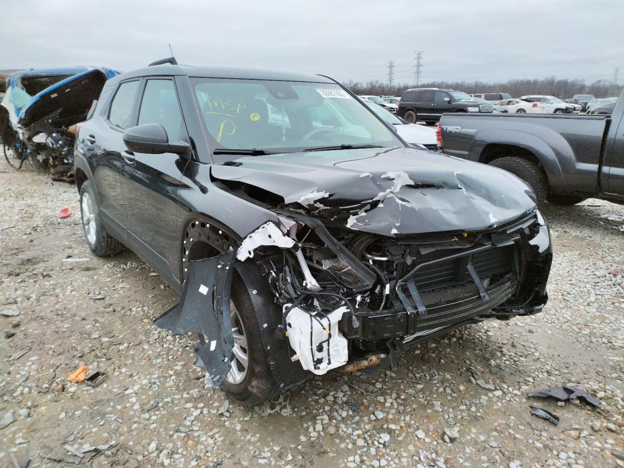 Photo 1 from auction – 2021 CHEVROLET TRAILBLAZE with VIN KL79MMS23MB181278