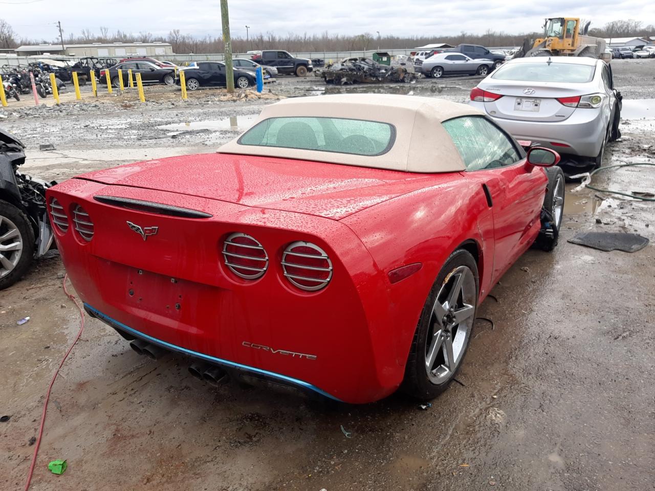 Photo 4 from auction – 2007 CHEVROLET CORVETTE with VIN 1G1YY36U375101255