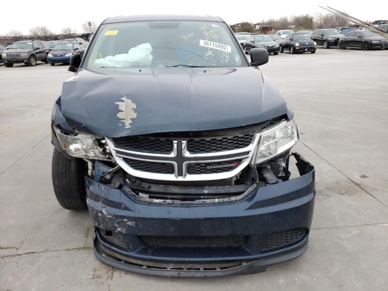 Photo 9 from auction – 2015 DODGE JOURNEY SE with VIN 3C4PDCAB1FT600249