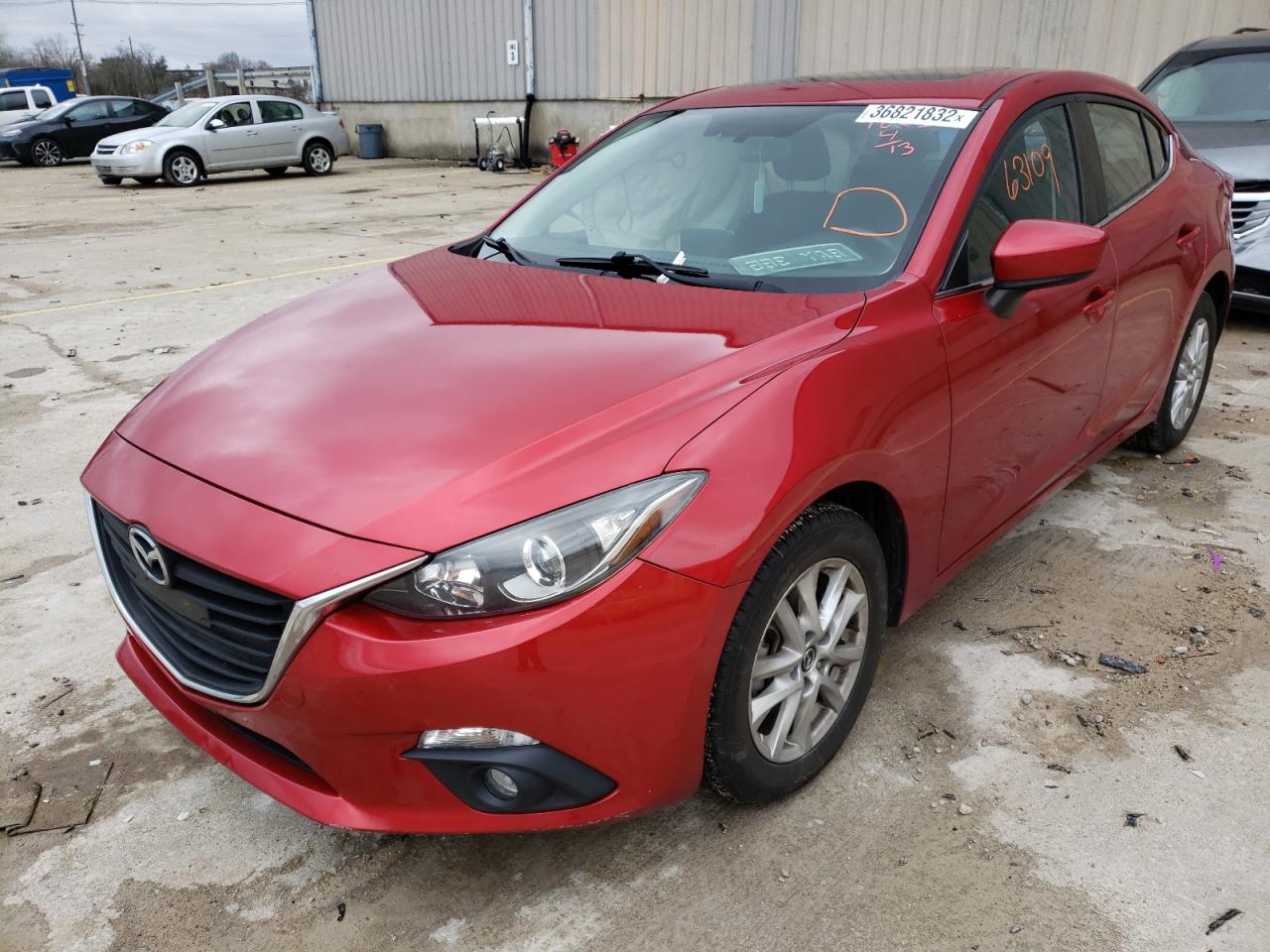 Photo 2 from auction – 2016 MAZDA 3 TOURING with VIN JM1BM1V79G1279865