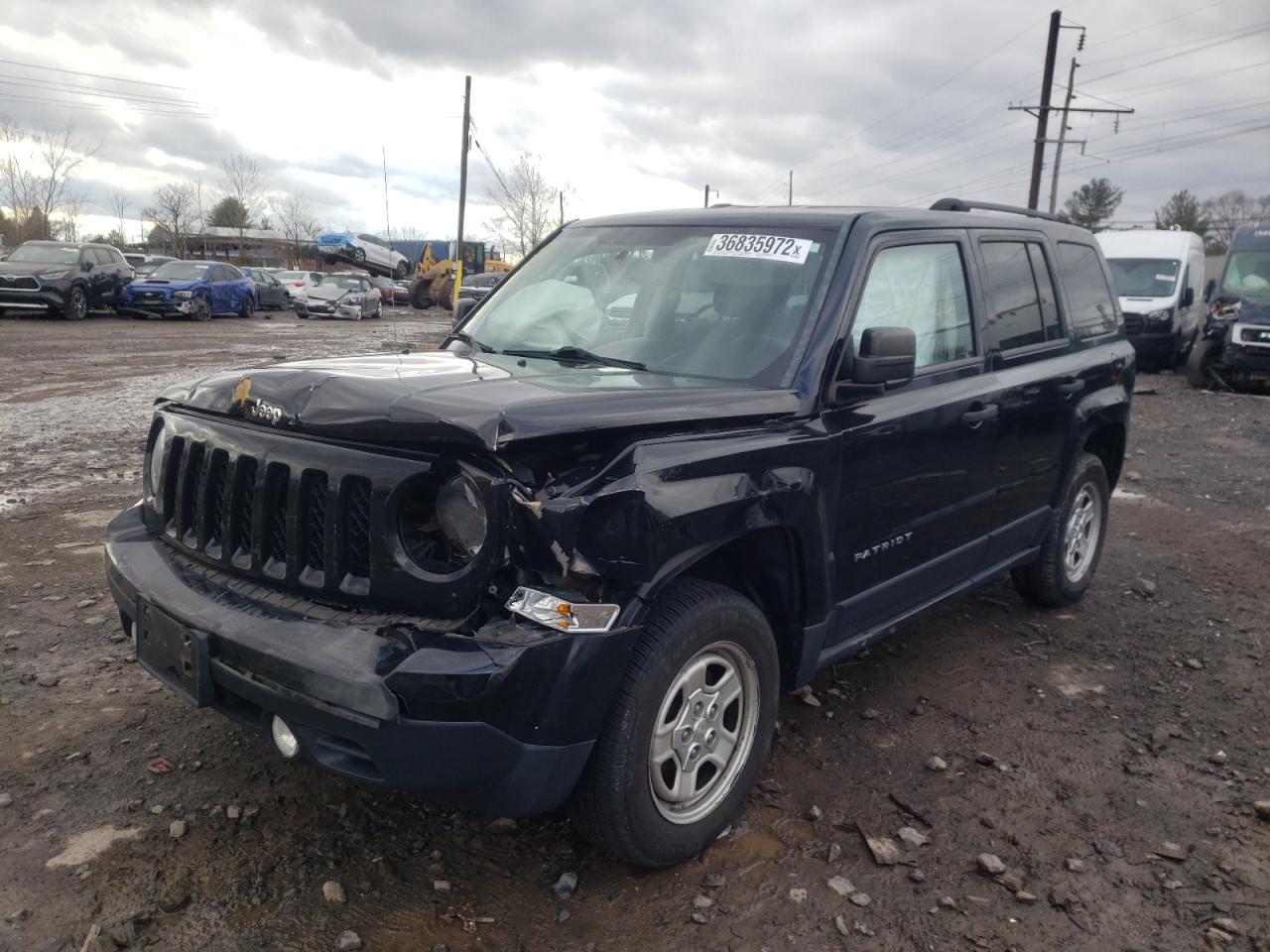 Photo 2 from auction – 2012 JEEP PATRIOT SP with VIN 1C4NJRBB7CD723136