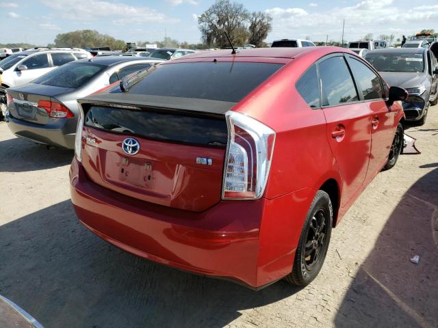 Photo 4 from auction – 2012 TOYOTA PRIUS with VIN JTDKN3DU6C5508814