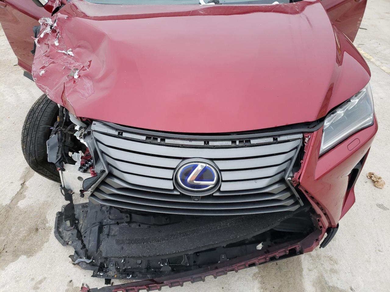 Photo 7 from auction – 2016 LEXUS RX 450H BA with VIN 2T2BGMCAXGC002611