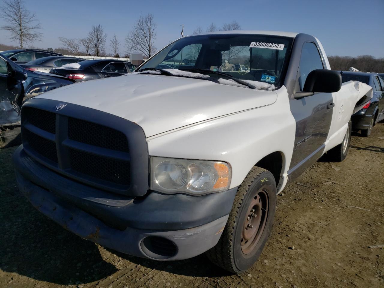 Photo 2 from auction – 2005 DODGE RAM 1500 S with VIN 1D7HA16K45J563560