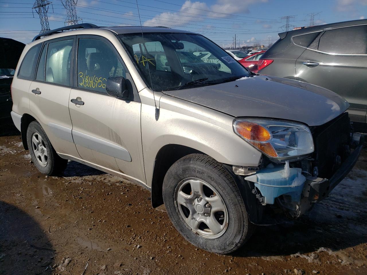 TOYOTA RAV4 2004 with VIN JTEGD20V640038358 - Photo from auction