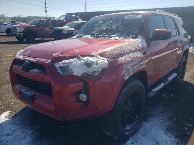 Photo 2 from auction – 2016 TOYOTA 4RUNNER SR with VIN JTEBU5JR2G5309632