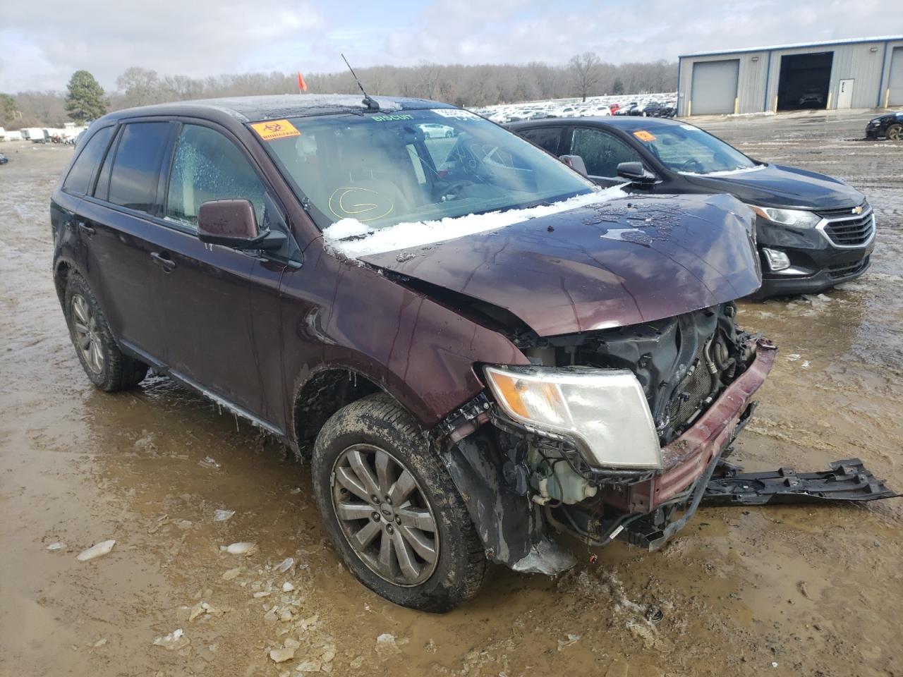 FORD EDGE SEL 2010 with VIN 2FMDK3JC2ABA65482 - Photo from auction
