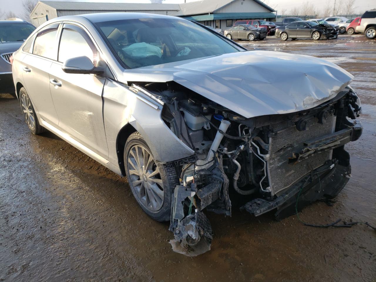 HYUNDAI SONATA SPO 2015 with VIN 5NPE34AF4FH083743 - Photo from auction