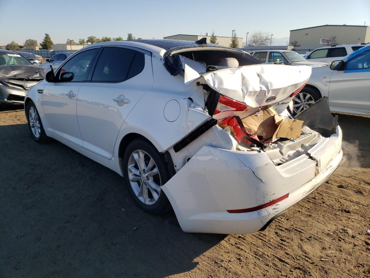 Photo 3 from auction – 2012 KIA OPTIMA EX with VIN 5XXGN4A64CG076723
