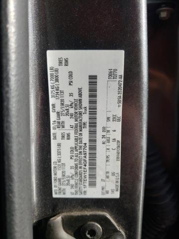 Photo 10 from auction – 2016 FORD F150 SUPER with VIN 1FTEW1EF4GFA97704
