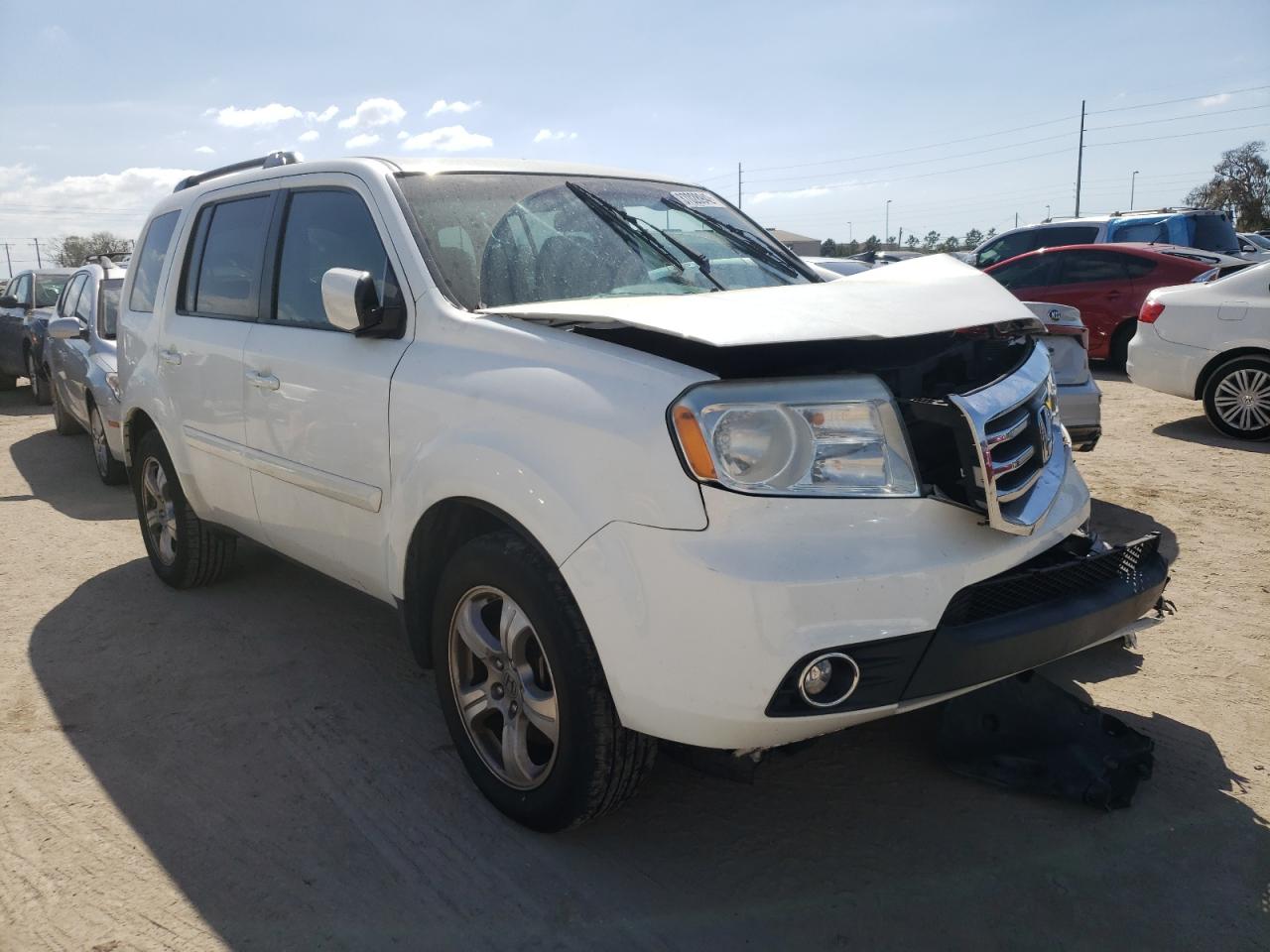 HONDA PILOT EXL 2014 con VIN 5FNYF3H50EB007543 - Foto de la subasta