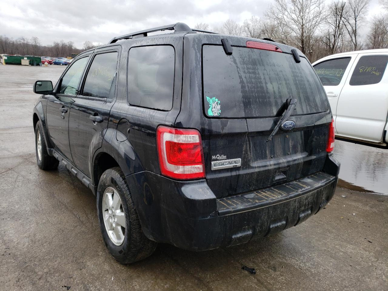 Photo 3 from auction – 2011 FORD ESCAPE XLT with VIN 1FMCU0D7XBKA06836