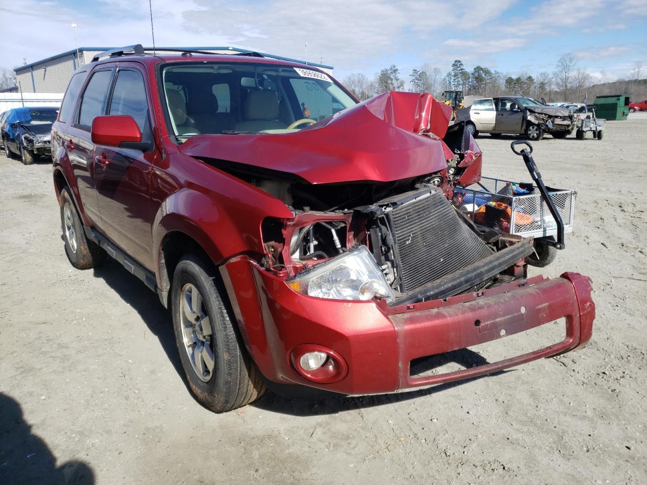 FORD ESCAPE LIM 2012 with VIN 1FMCU0EG8CKC36455 - Photo from auction