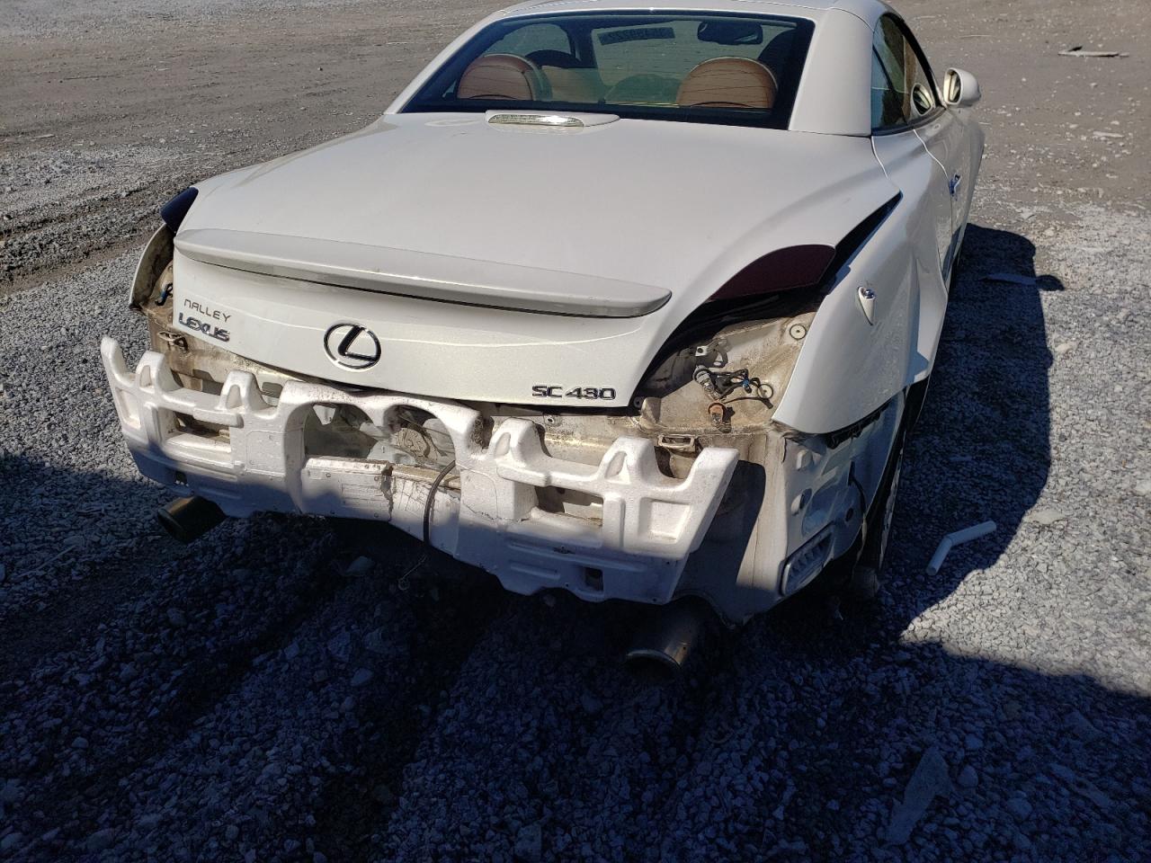 Photo 9 from auction – 2005 LEXUS SC 430 with VIN JTHFN48Y650067835