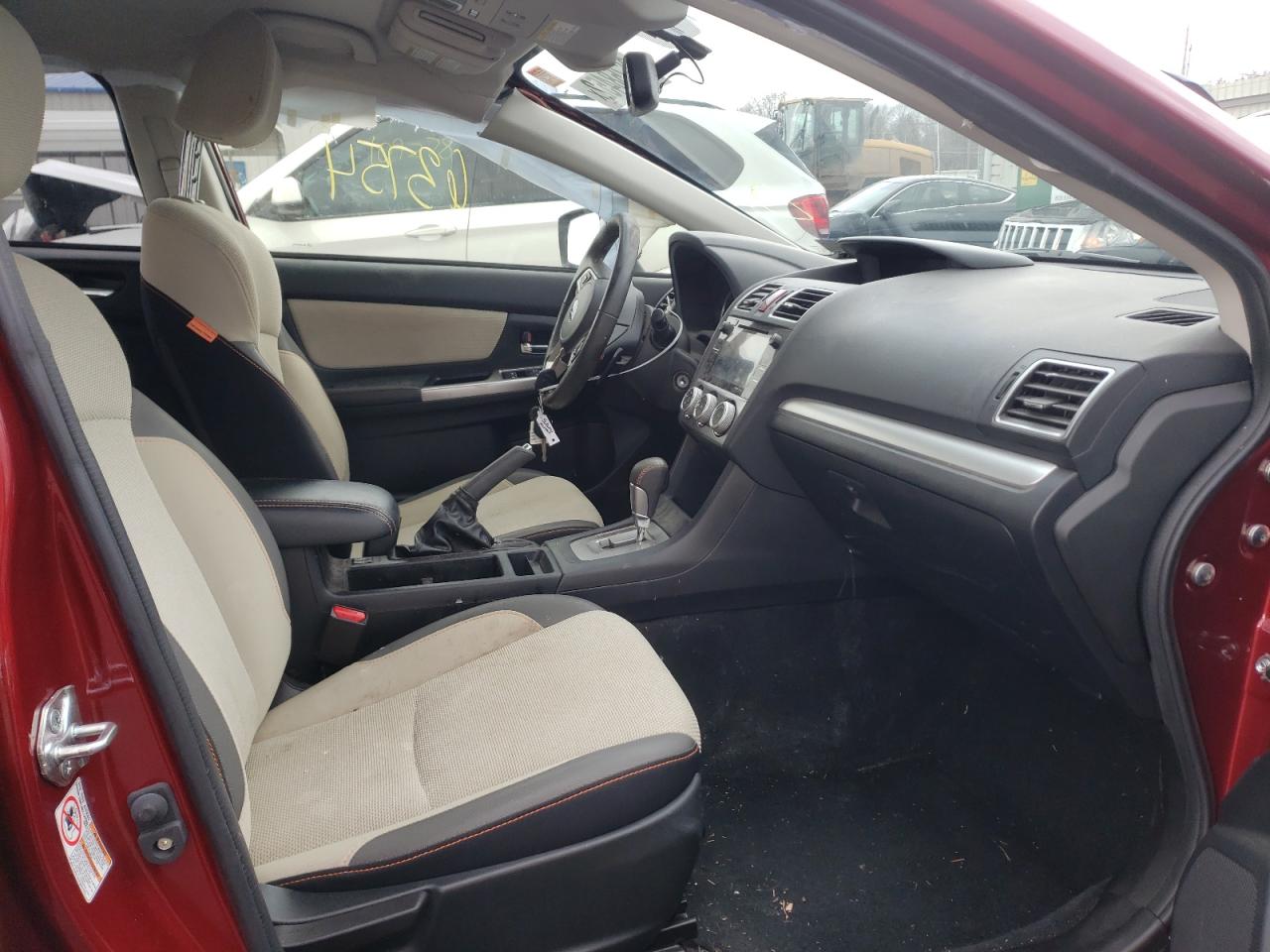Photo 5 from auction – 2016 SUBARU CROSSTREK with VIN JF2GPADCXG8268278