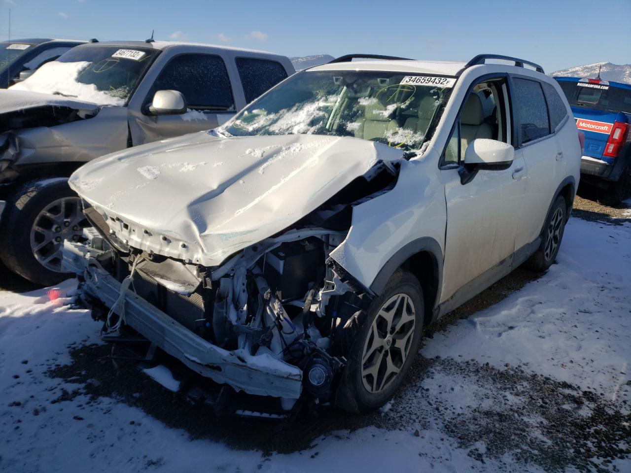 Photo 2 from auction – 2021 SUBARU FORESTER P with VIN JF2SKAJC0MH449690
