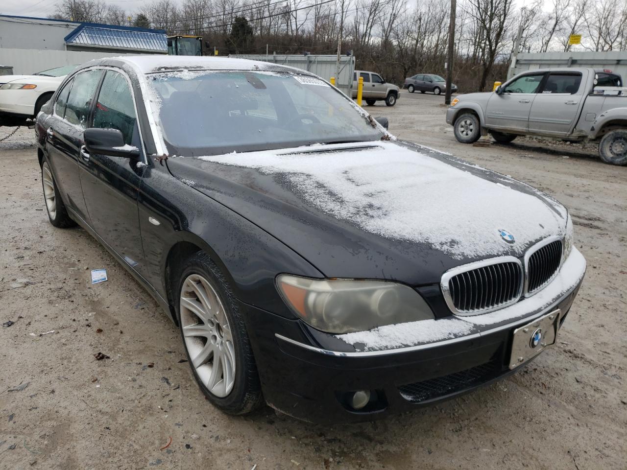 BMW 750 LI 2006 with VIN WBAHN83576DT26757 - Photo from auction