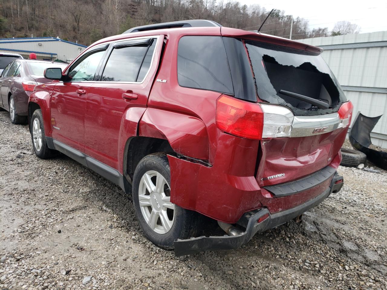Photo 3 from auction – 2015 GMC TERRAIN SL with VIN 2GKFLWE3XF6261549