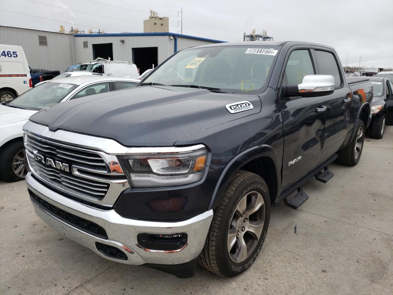 Photo 2 from auction – 2021 RAM 1500 LARAM with VIN 1C6SRFJT3MN787990