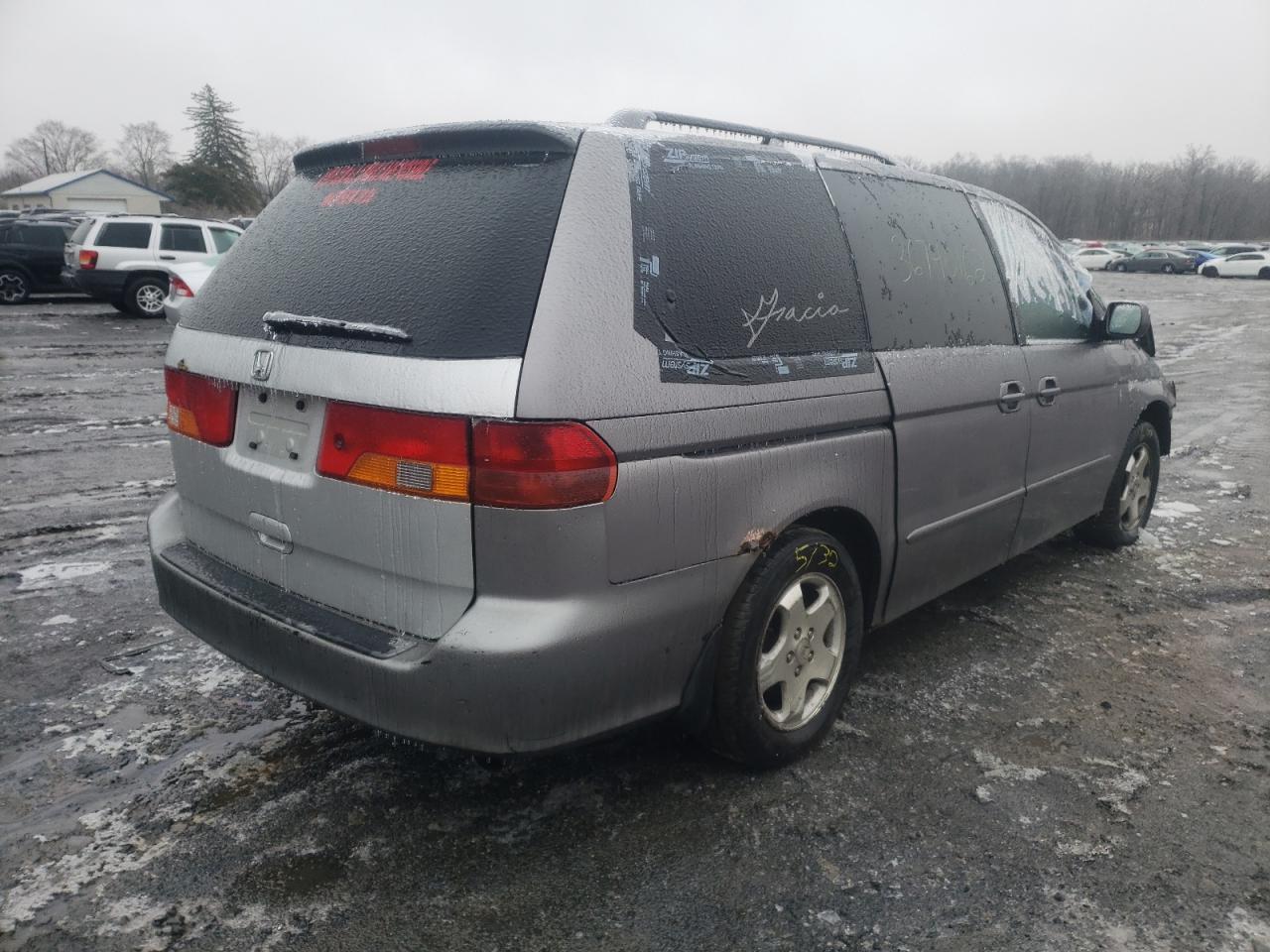 Photo 4 from auction – 2000 HONDA ODYSSEY with VIN 2HKRL1866YH609721