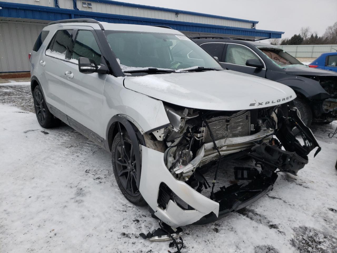 FORD EXPLORER X 2018 with VIN 1FM5K8D88JGA64838 - Photo from auction