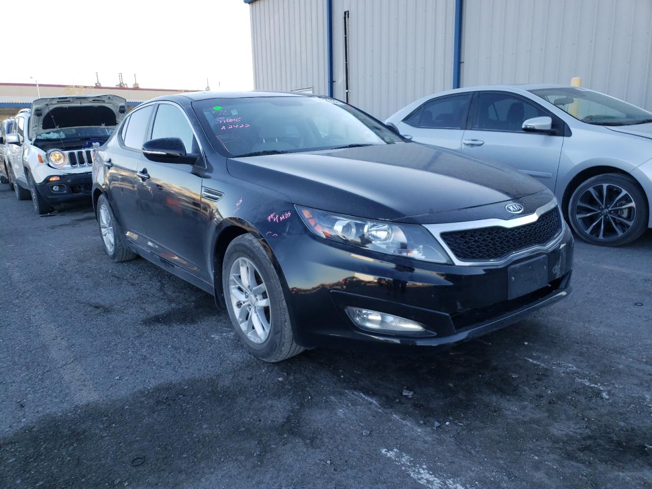 KIA OPTIMA LX 2012 with VIN KNAGM4A7XC5273618 - Photo from auction