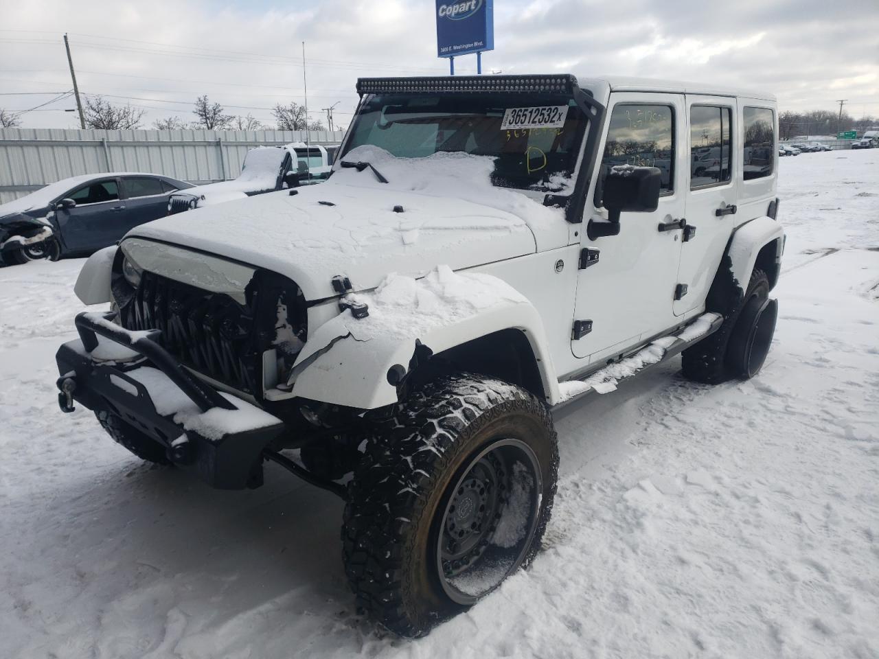 Photo 2 from auction – 2015 JEEP WRANGLER U with VIN 1C4HJWEG2FL647175