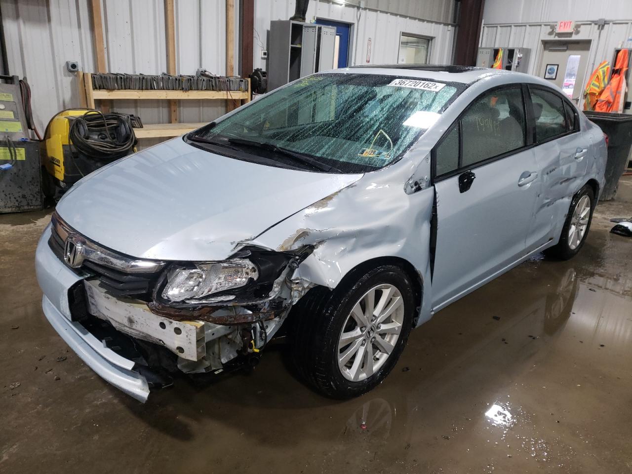Zdjęcie 2 z aukcji – 2012 HONDA CIVIC EX z VIN 2HGFB2F80CH525123