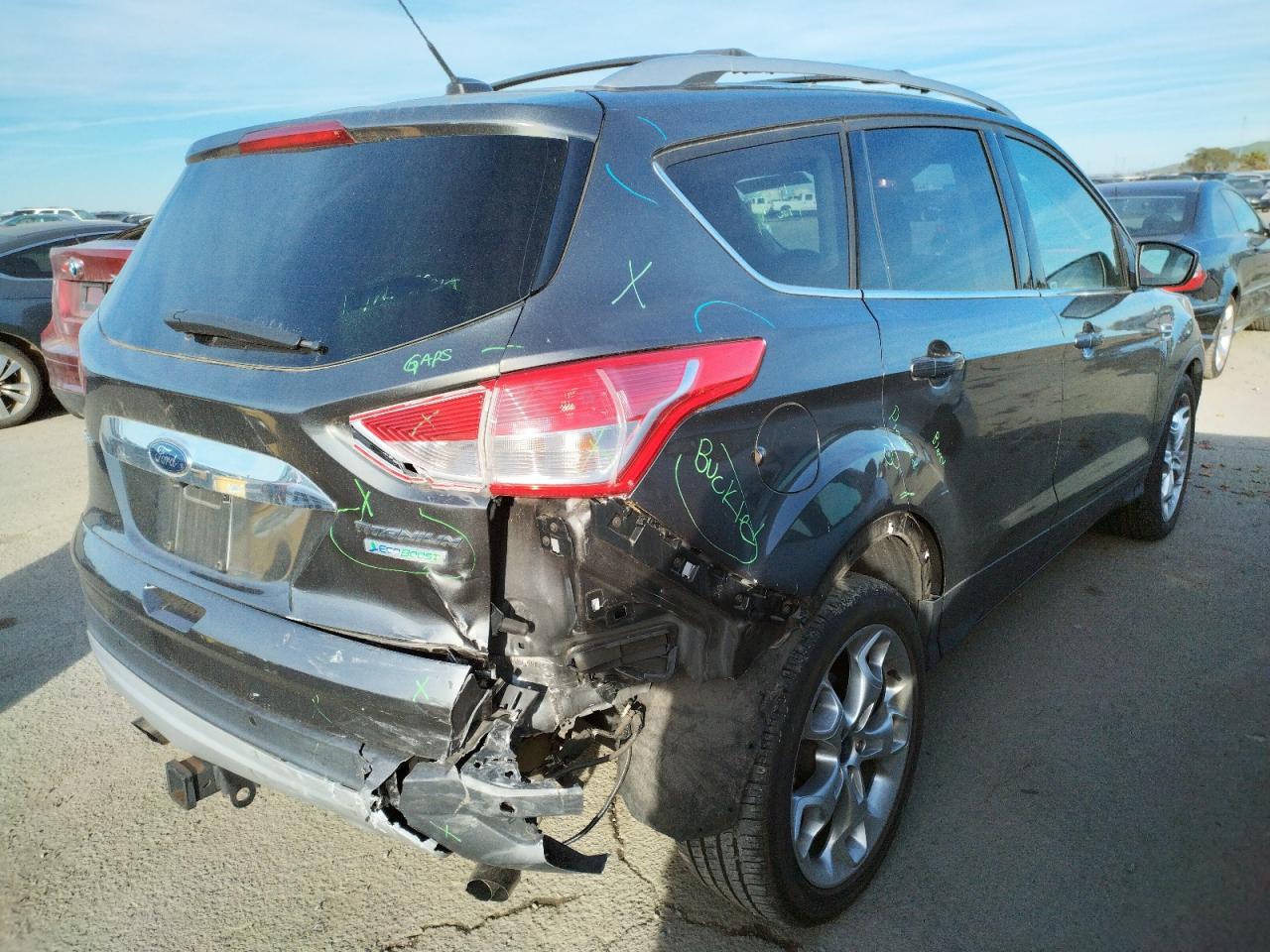 Photo 4 from auction – 2016 FORD ESCAPE TIT with VIN 1FMCU0J9XGUA40079