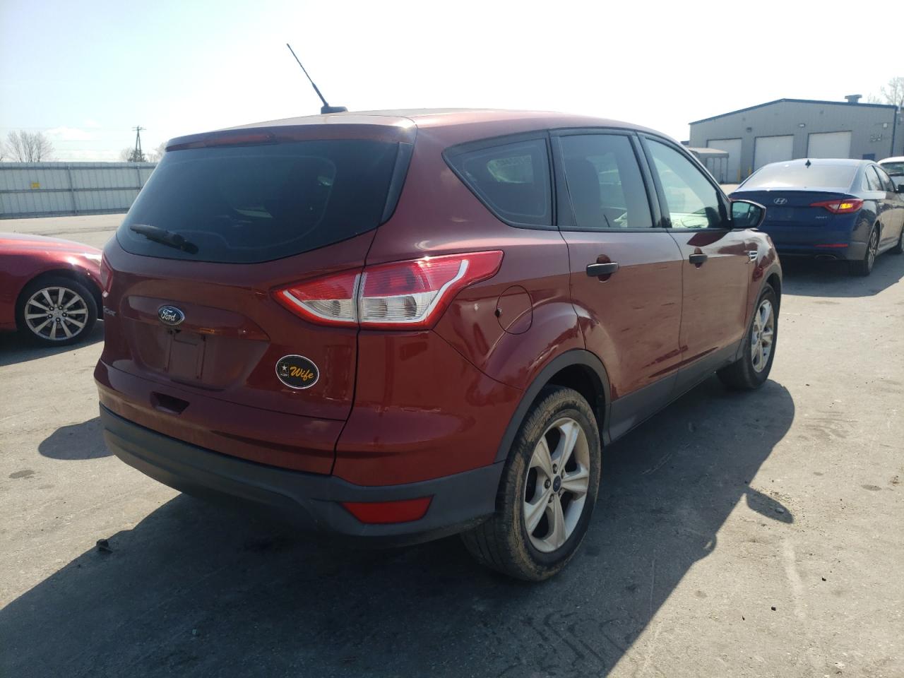 Photo 4 from auction – 2014 FORD ESCAPE S with VIN 1FMCU0F75EUC28092