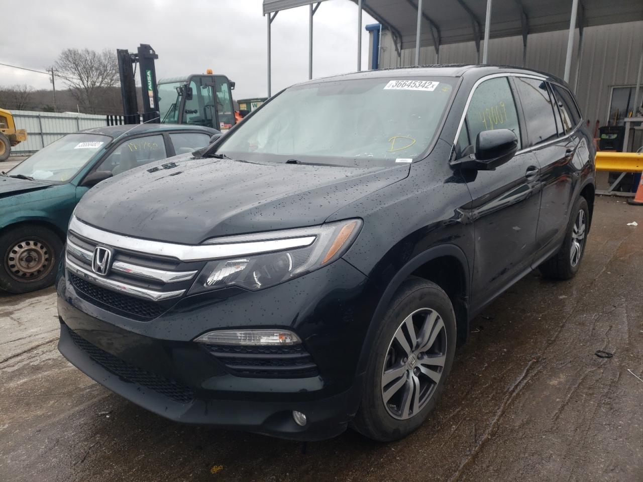 Photo 2 from auction – 2017 HONDA PILOT EXL with VIN 5FNYF5H89HB025419