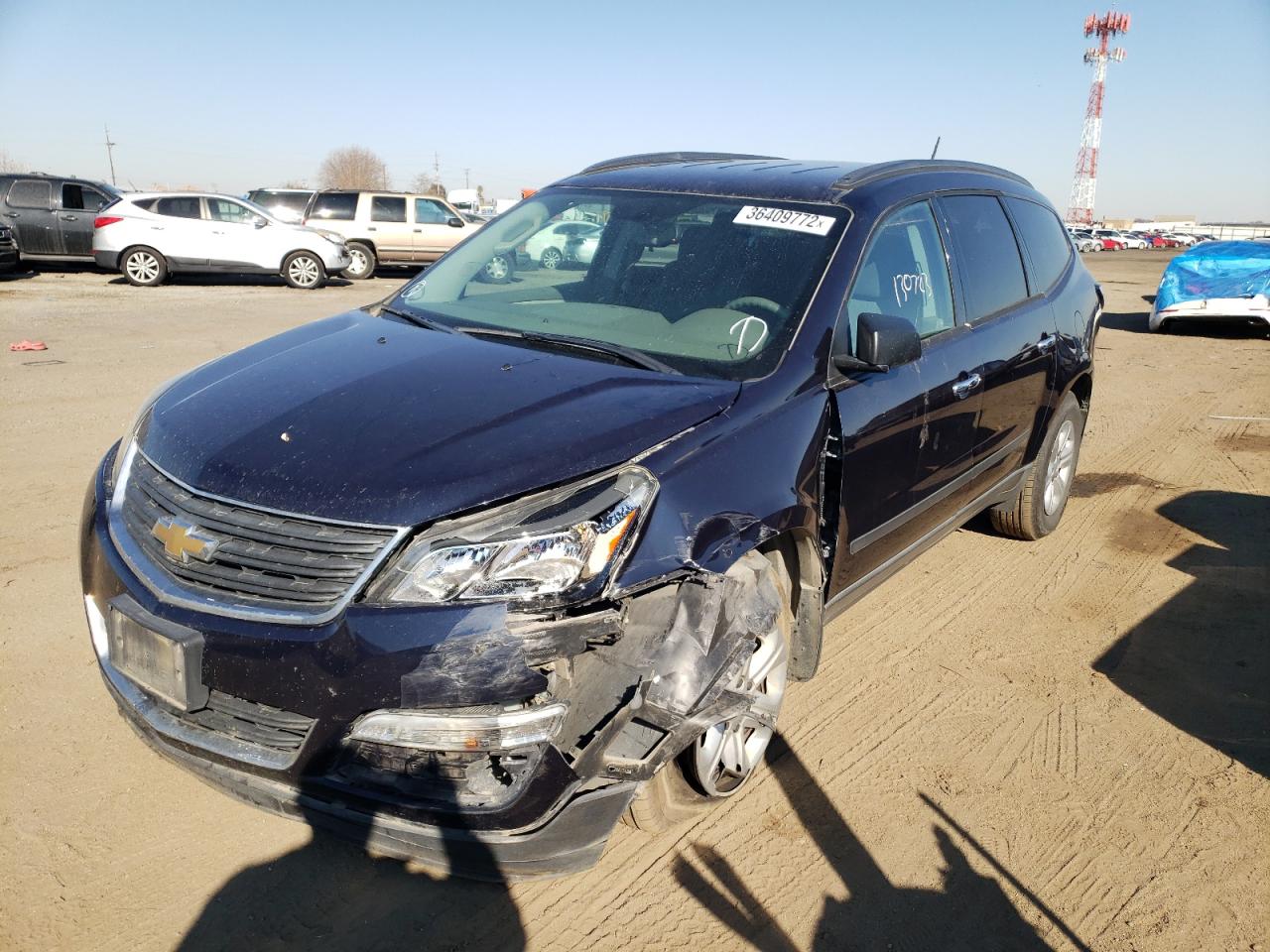 Photo 2 from auction – 2016 CHEVROLET TRAVERSE L with VIN 1GNKRFED5GJ319757