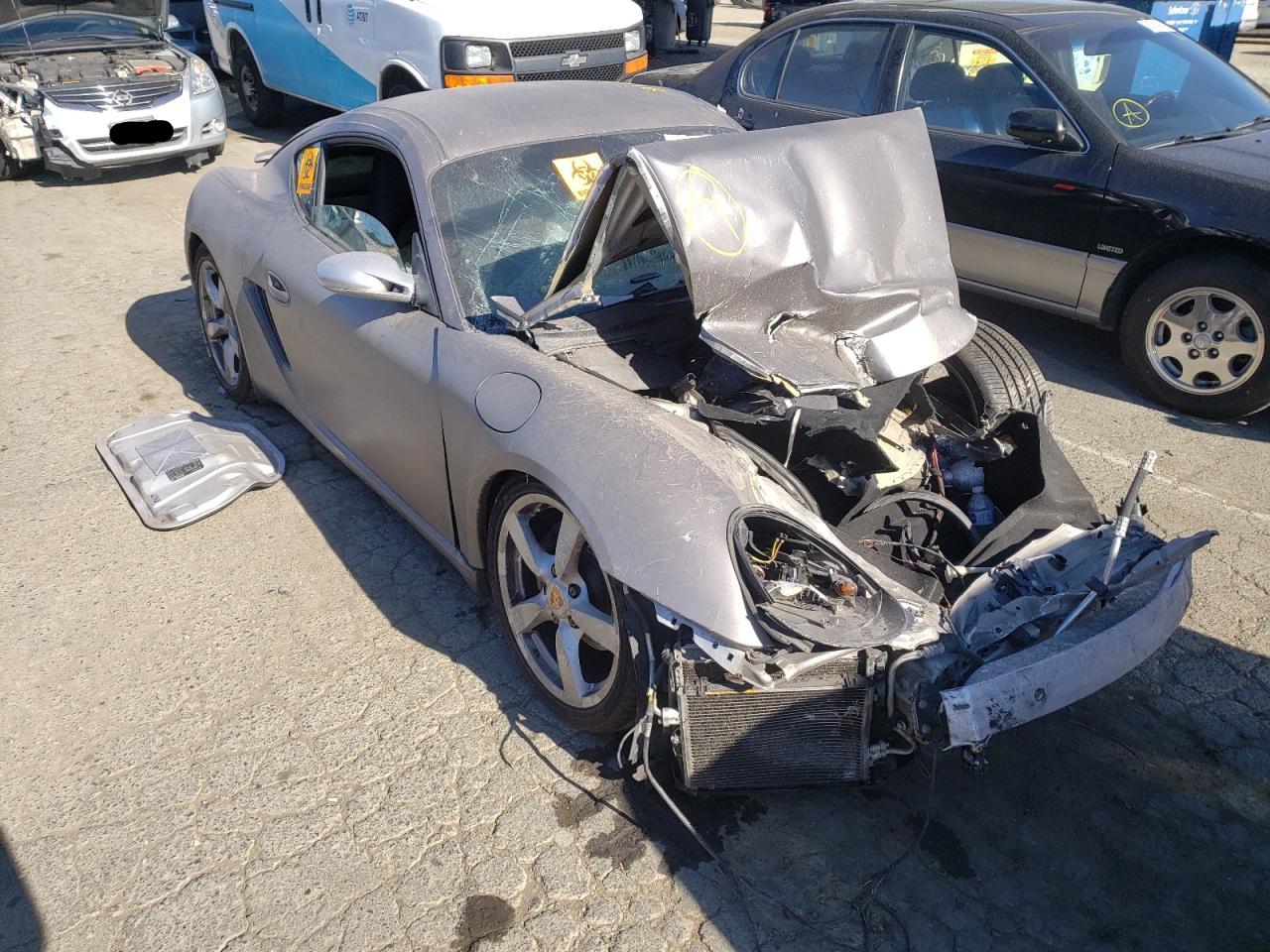 PORSCHE CAYMAN S 2007 with VIN WP0AA29807U763208 - Photo from auction