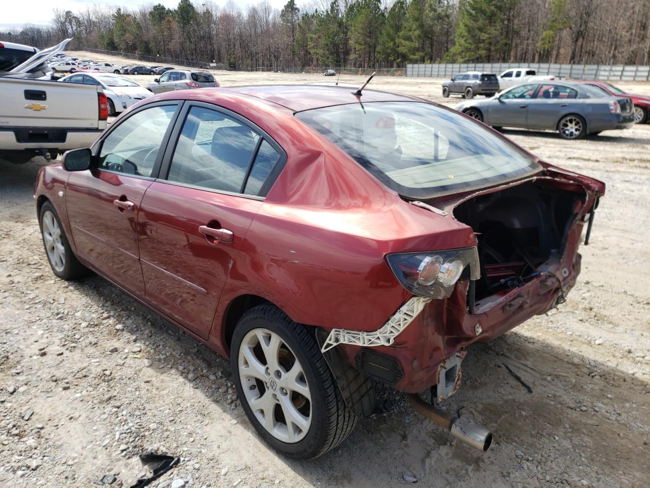 Photo 3 from auction – 2008 MAZDA 3 I with VIN JM1BK32F481147689