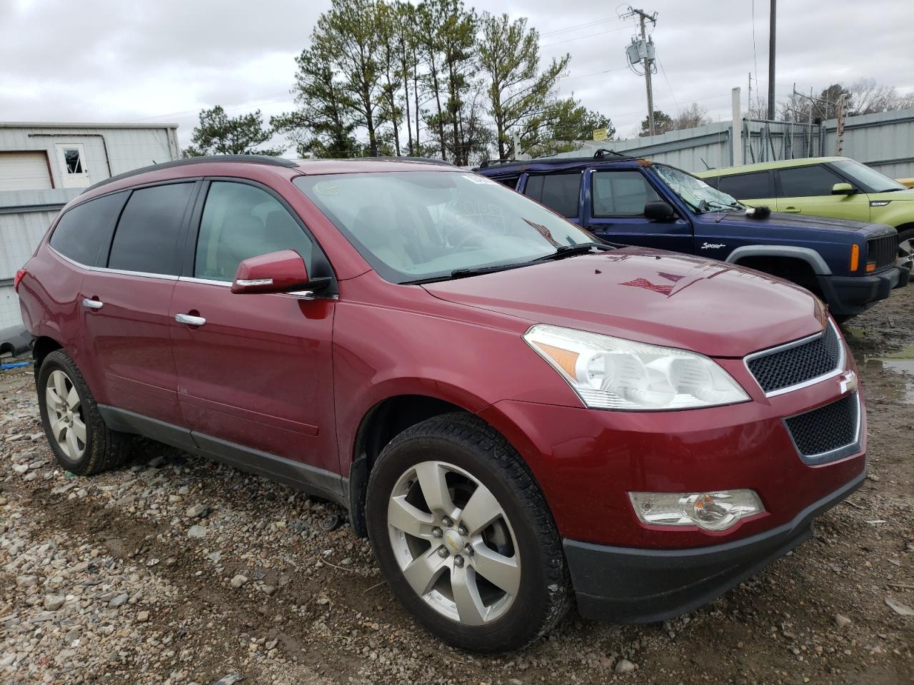 CHEVROLET TRAVERSE L 2011 with VIN 1GNKRJED1BJ328161 - Photo from auction