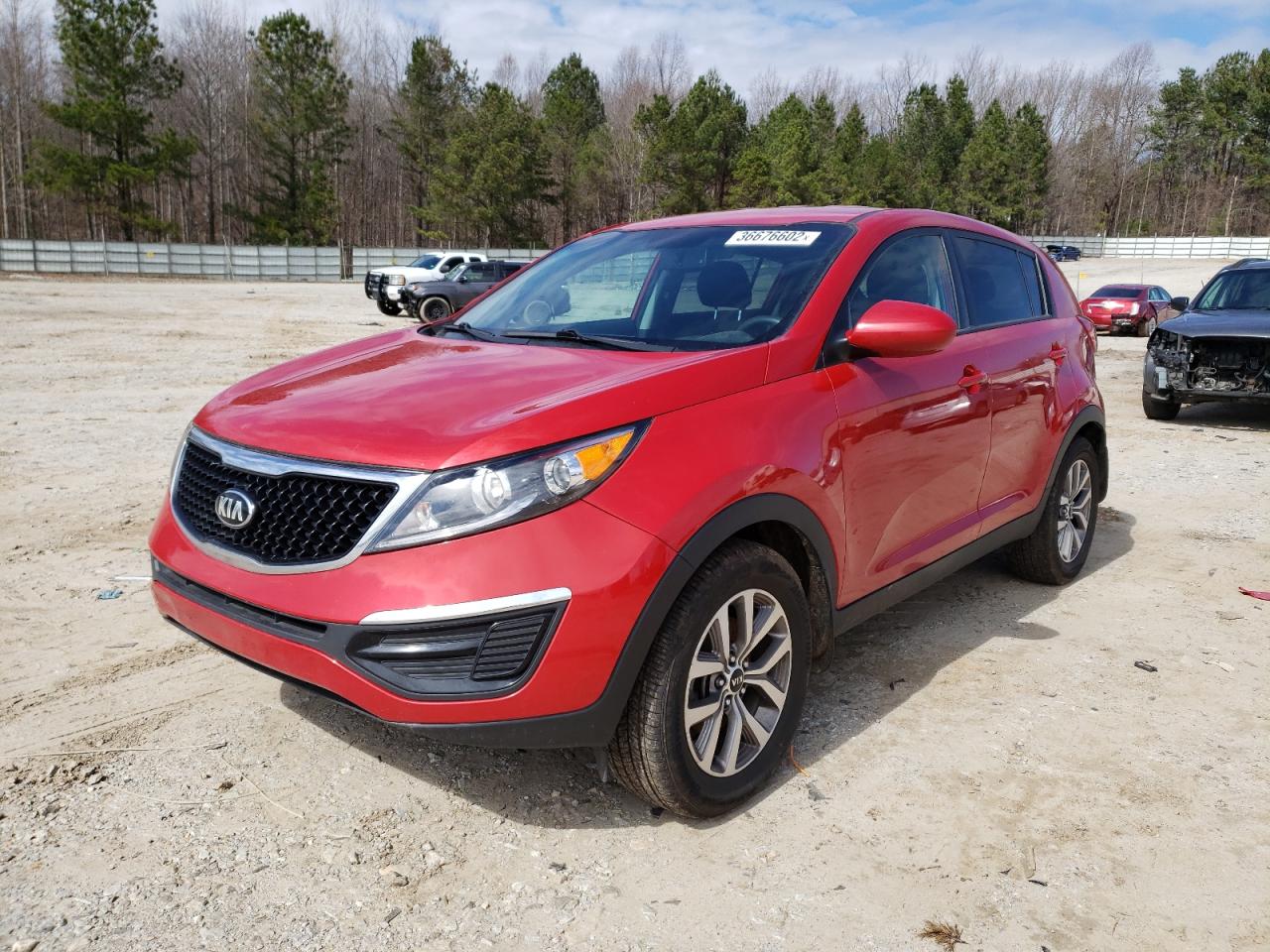 Photo 2 from auction – 2014 KIA SPORTAGE B with VIN KNDPB3AC9E7585288
