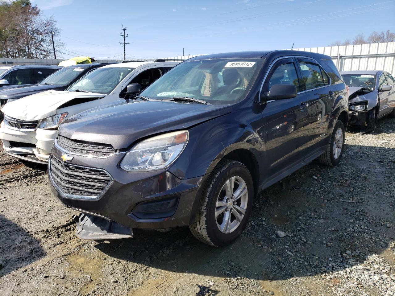 Photo 2 from auction – 2016 CHEVROLET EQUINOX LS with VIN 2GNALBEK5G6158845