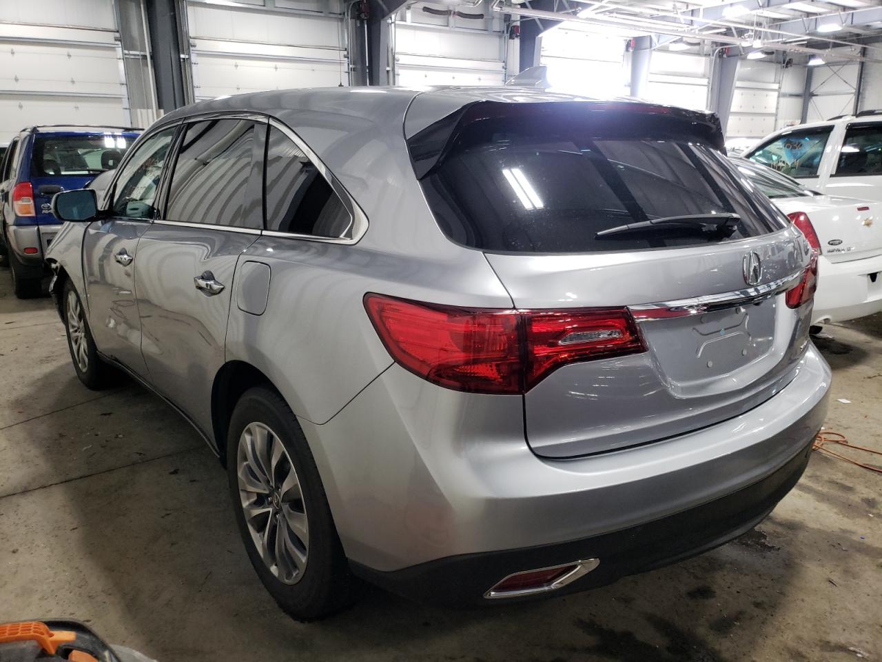 Photo 3 from auction – 2016 ACURA MDX TECHNO with VIN 5FRYD4H48GB037121