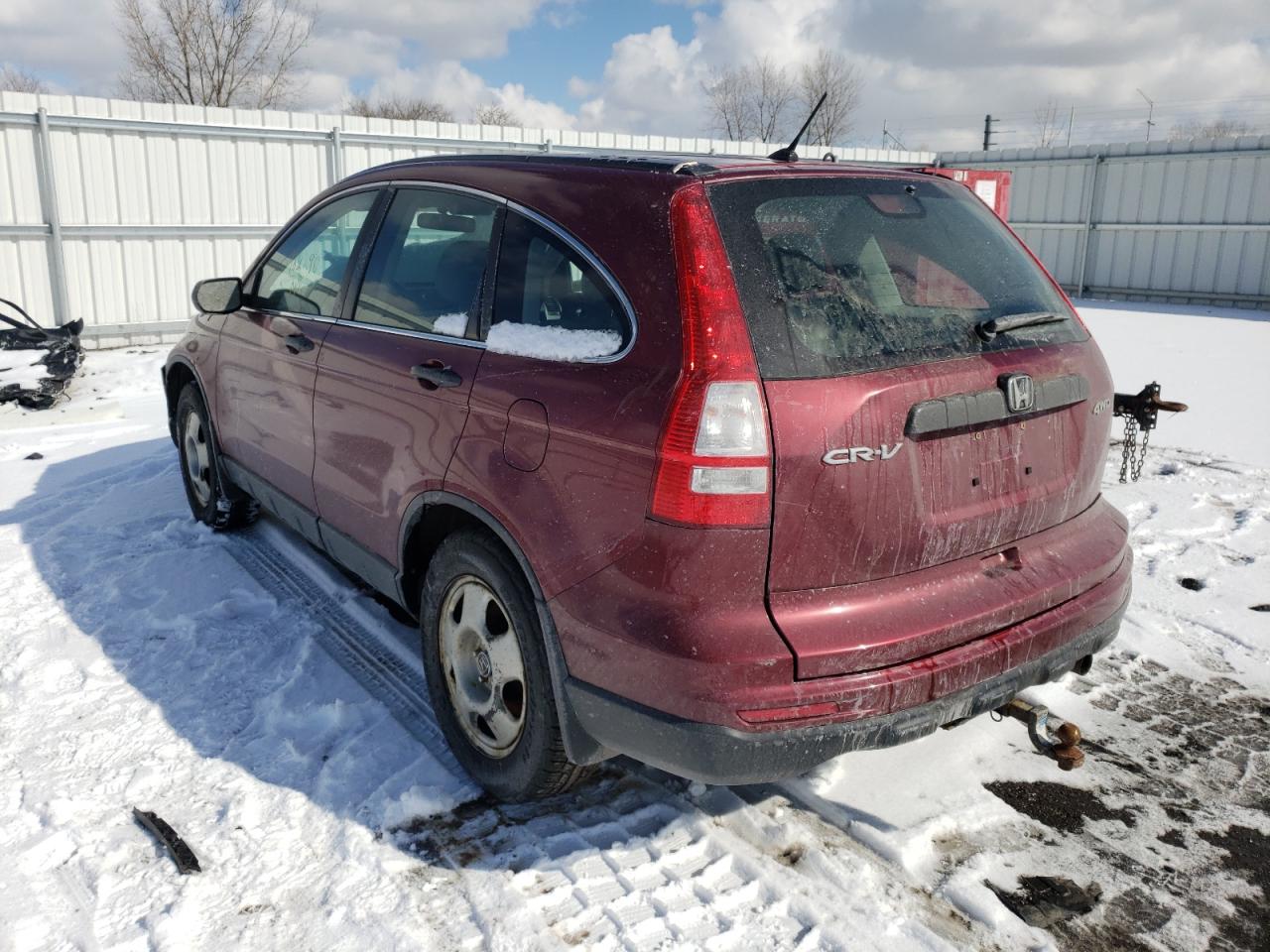 Photo 3 from auction – 2011 HONDA CR-V LX with VIN 5J6RE4H30BL033686