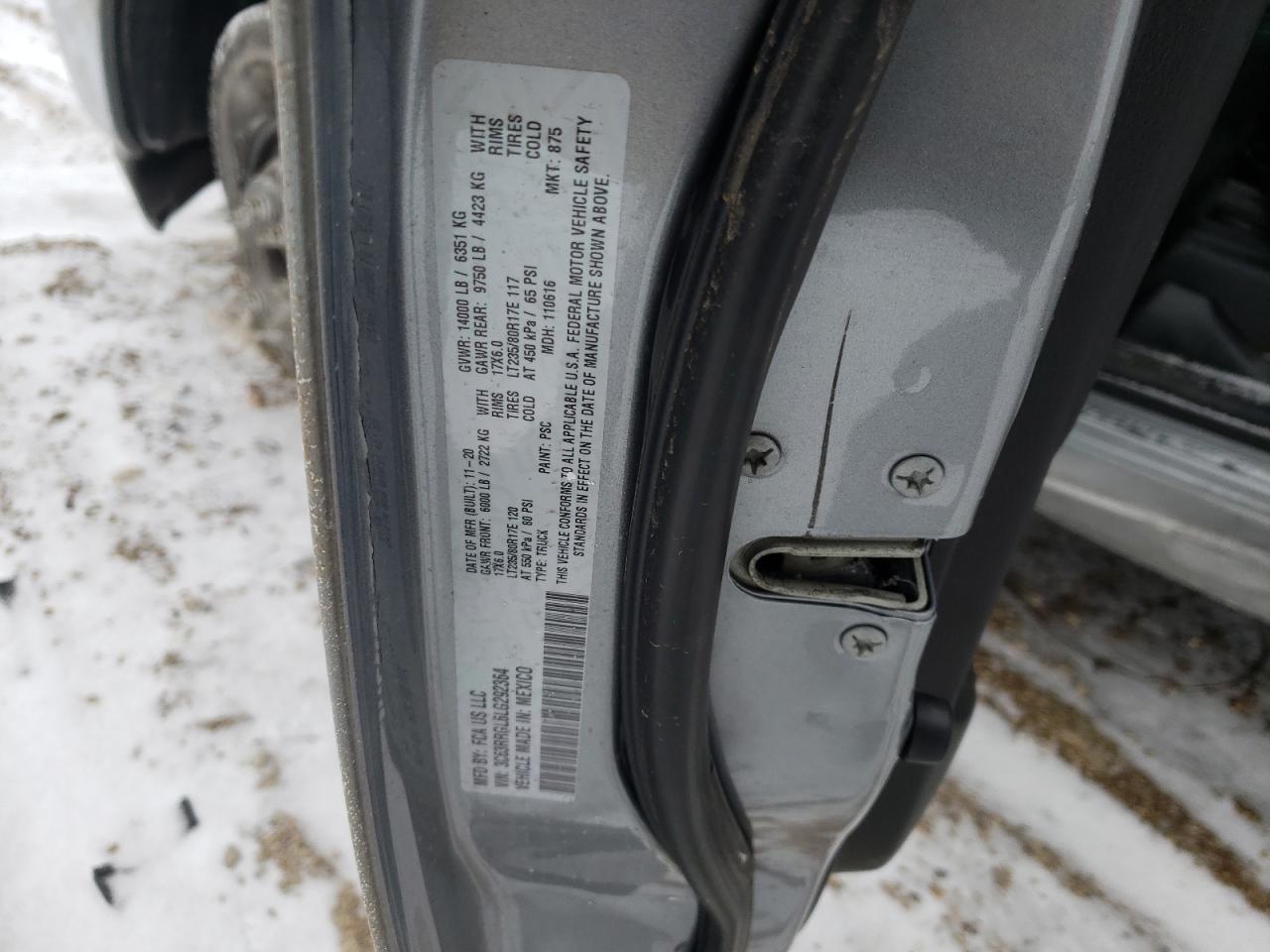 Photo 20 from auction – 2020 RAM 3500 TRADE with VIN 3C63RRGL6LG292364