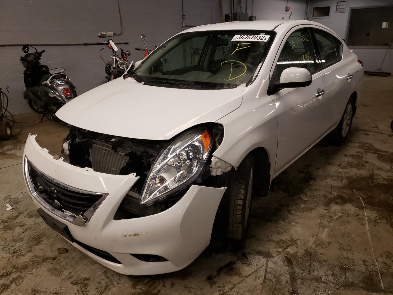 Photo 2 from auction – 2014 NISSAN VERSA S with VIN 3N1CN7AP0EL829277
