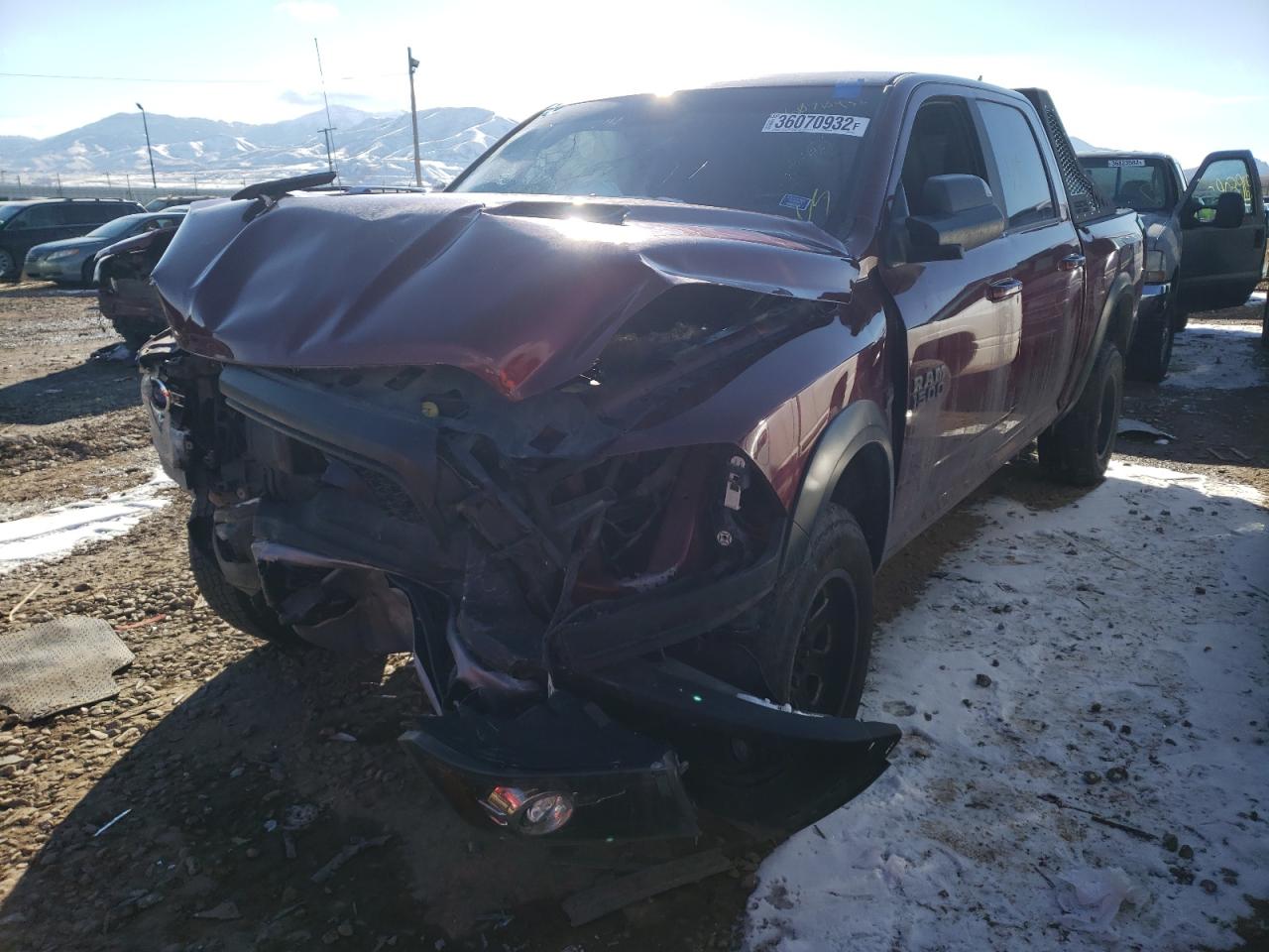 Photo 2 from auction – 2017 RAM 1500 REBEL with VIN 1C6RR7YT9HS767731
